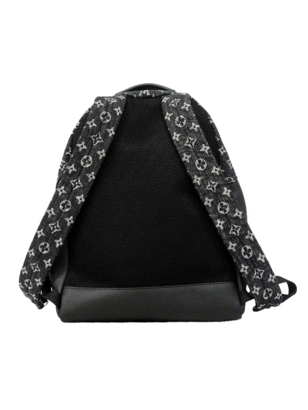 Louis Vuitton Backpack Monogram Denim Multi Pocket Black NIGO Collaboration